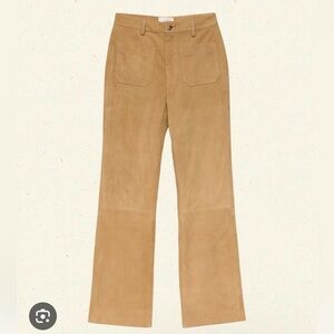NWT Doen Leah Suede pant